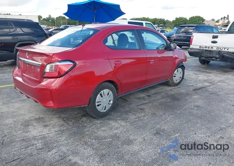 2022 Mitsubishi Mirage G4 Es/G4 Le/G4 Black Edition from USA, damaged, VIN ML32FUFJXNHF05704